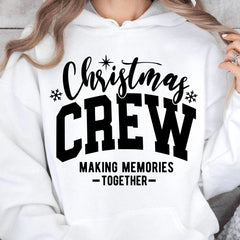 Noel Ekibi Birlikte Anılar Yaratıyor Tişörtü, Mutlu Noeller Kazak, Noel Tatili Sweatshirtü T1653