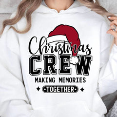 Noel Ekibi Birlikte Anılar Yaratıyor Tişörtü, Komik Noel Kazak, Noel Tatili Sweatshirtü T1642