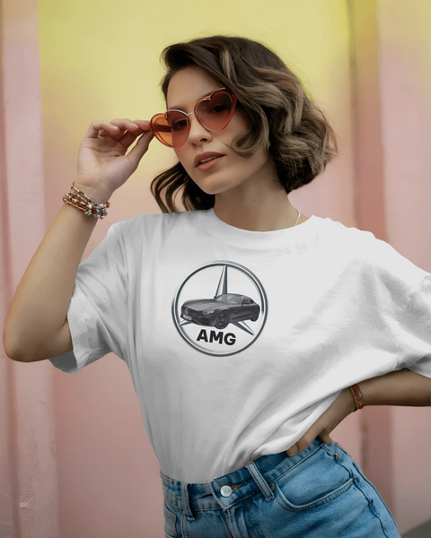 Chevrolet Camaro İlhamlı Spor Araba Tasarımlı Unisex Oversize Beyaz Eşofman – Retro Street Koleksiyonu