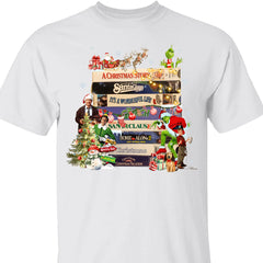 Christmas Movies Shirt, 90s Style Christmas Sweater, Green Christmas Sweatshirt T1652