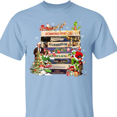 Christmas Movies Shirt, 90s Style Christmas Sweater, Green Christmas Sweatshirt T1652