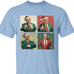 Boho Noel Trump Sweatshirt'ü, Başkanım Neşeli Duygular Sweatshirt'ü, Trump Destekçileri 2024 Çirkin Sweatshirt T1680 - GOP
