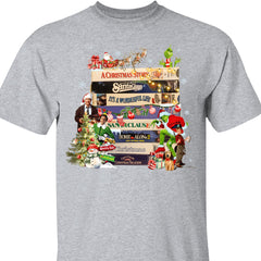 Christmas Movies Shirt, 90s Style Christmas Sweater, Green Christmas Sweatshirt T1652