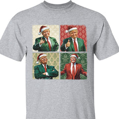 Boho Noel Trump Sweatshirt'ü, Başkanım Neşeli Duygular Sweatshirt'ü, Trump Destekçileri 2024 Çirkin Sweatshirt T1680 - GOP