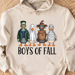 Boys Of Falls, Sonbahar Havası Sezon Tişörtü, Ürkütücü Cadılar Bayramı Tişörtü, Cadılar Bayramı Sweatshirt T1336