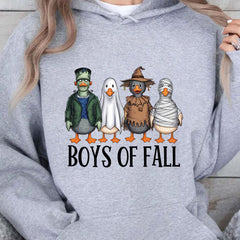 Boys Of Falls, Sonbahar Havası Sezon Tişörtü, Ürkütücü Cadılar Bayramı Tişörtü, Cadılar Bayramı Sweatshirt T1336