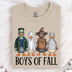 Boys Of Falls, Sonbahar Havası Sezon Tişörtü, Ürkütücü Cadılar Bayramı Tişörtü, Cadılar Bayramı Sweatshirt T1336