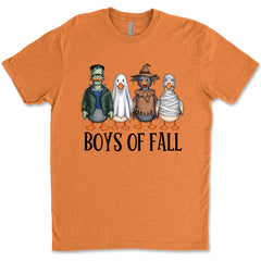 Boys Of Falls, Sonbahar Havası Sezon Tişörtü, Ürkütücü Cadılar Bayramı Tişörtü, Cadılar Bayramı Sweatshirt T1336
