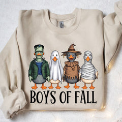 Boys Of Falls, Sonbahar Havası Sezon Tişörtü, Ürkütücü Cadılar Bayramı Tişörtü, Cadılar Bayramı Sweatshirt T1336
