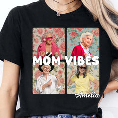 Kişiye Özel 90'lar Retro Anne Vibes Tişörtü, Komik Kişiselleştirilmiş Kişiye Özel Tişört, Anneler Günü Hediyesi, Anneye Hediye, Eşe Hediye 682129