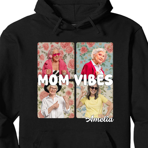 Kişiye Özel 90'lar Retro Anne Vibes Tişörtü, Komik Kişiselleştirilmiş Kişiye Özel Tişört, Anneler Günü Hediyesi, Anneye Hediye, Eşe Hediye 682129