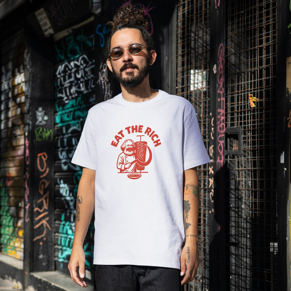 Eat The Rich Karl Marx Temalı Eşofman – Politik Mizah Yazılı Unisex Eşofman