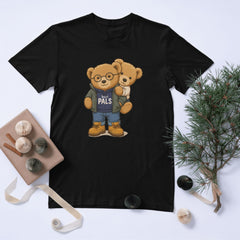 Best Pals Ayıcık Baskılı Sevimli Unisex Eşofman – Arkadaşlık Temalı Tasarım