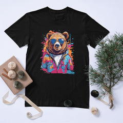 Cool Ayı Tasarımlı Renkli Unisex Eşofmanı – Sokak Modası Stil