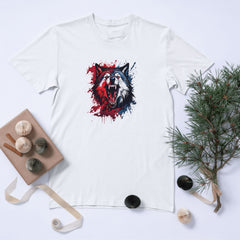 Kurt Çığlığı Tasarımlı Tişört – Cesur, Sanatsal ve Unisex Stil