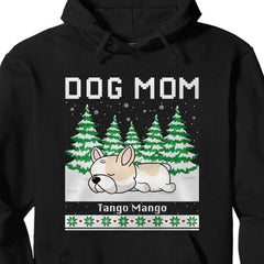 Kişiye Özel Köpek Noel Kış Sweatshirt'ü, Kişiye Özel Fotoğraflı Köpek Kedi Sweatshirt'ü C774