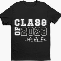 2024 Sınıfı Kişiselleştirilmiş Özel Mezuniyet Gömleği T602