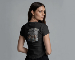 Kişiselleştirilebilir Fotoğraflı Unisex Oversize Tişört – Custom Yazı Tasarımlı