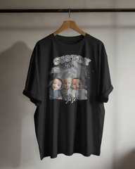 Kişiselleştirilebilir Fotoğraflı Unisex Oversize Tişört – Custom Yazı Tasarımlı