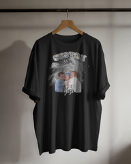 Kişiselleştirilebilir Fotoğraflı Custom Yazı Tişört – Unisex Oversize Model