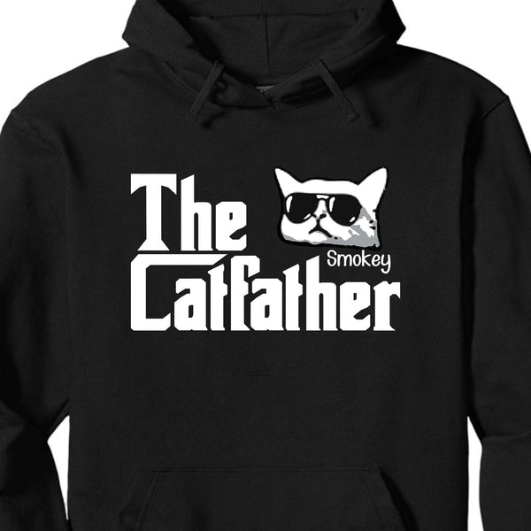 The Catfather Personalized Custom Cat Dad Shirt C553